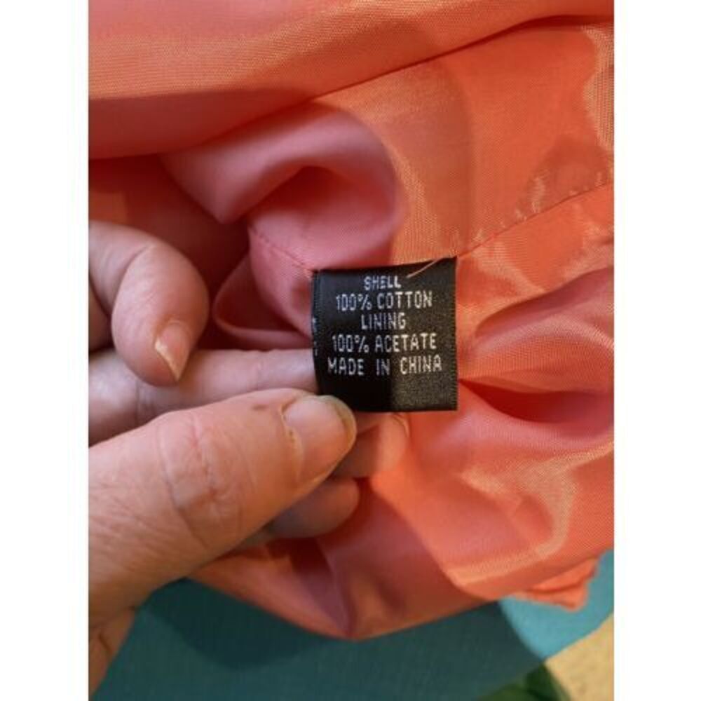 Adrianna Papell Pink Lifted Rose Sleeveless Dress BEAUTIFUL SIZE 4 - Picture 10 of 11